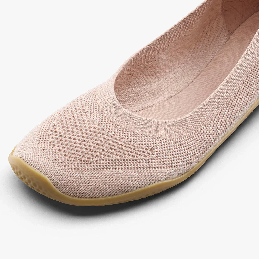 Vivobarefoot Primus Asana Yin Ballerina Knit Womens Rose