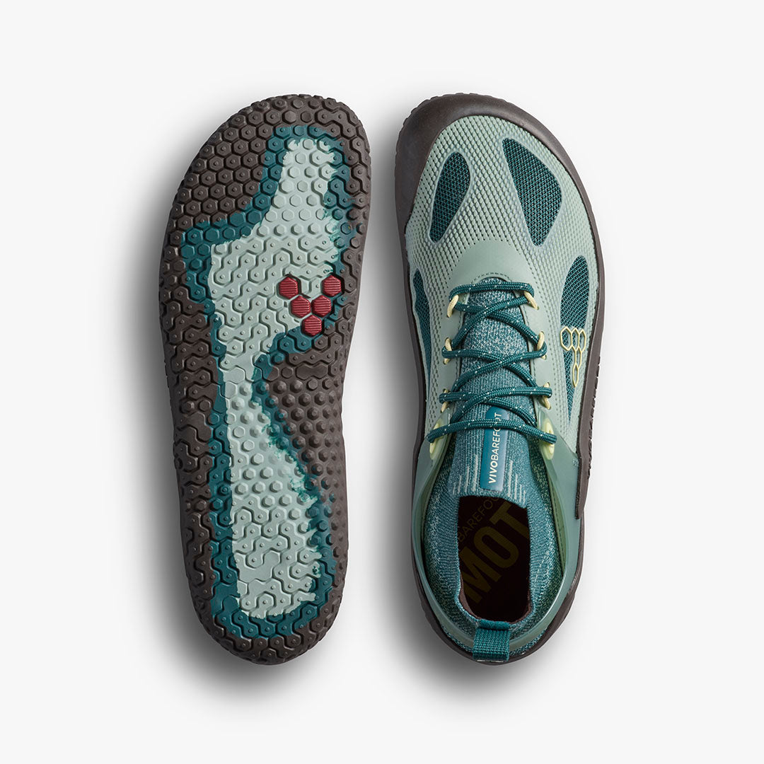 Vivobarefoot Motus Strength Womens Glacial Green