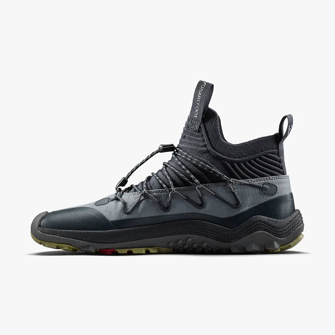 Vivobarefoot Primus Trail Flow Mid Mens Dark Shadow