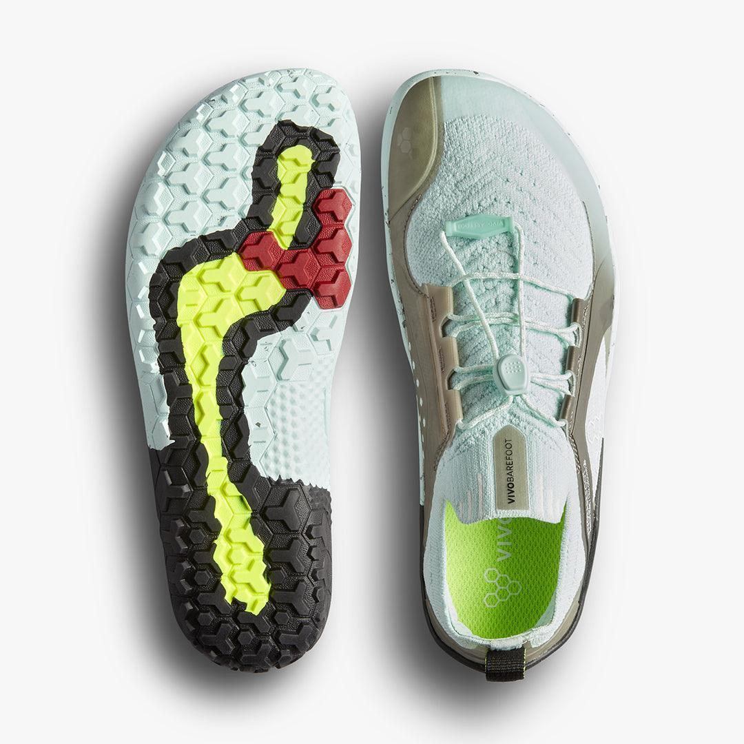 Vivobarefoot Primus Trail Knit FG Mens Soothing Sea - Vivobarefoot ZA