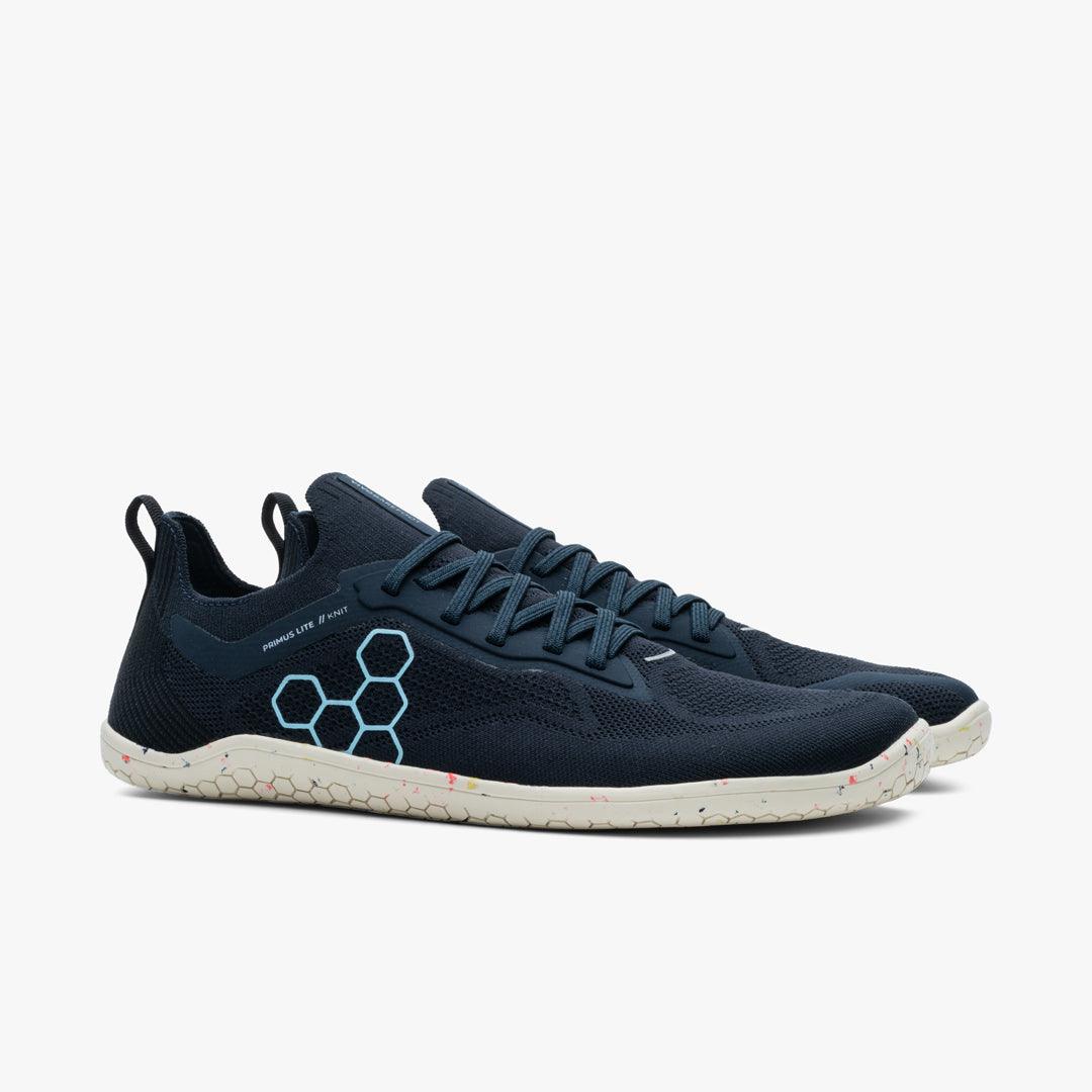 Vivobarefoot Primus Lite Knit Mens Midnight - Vivobarefoot ZA