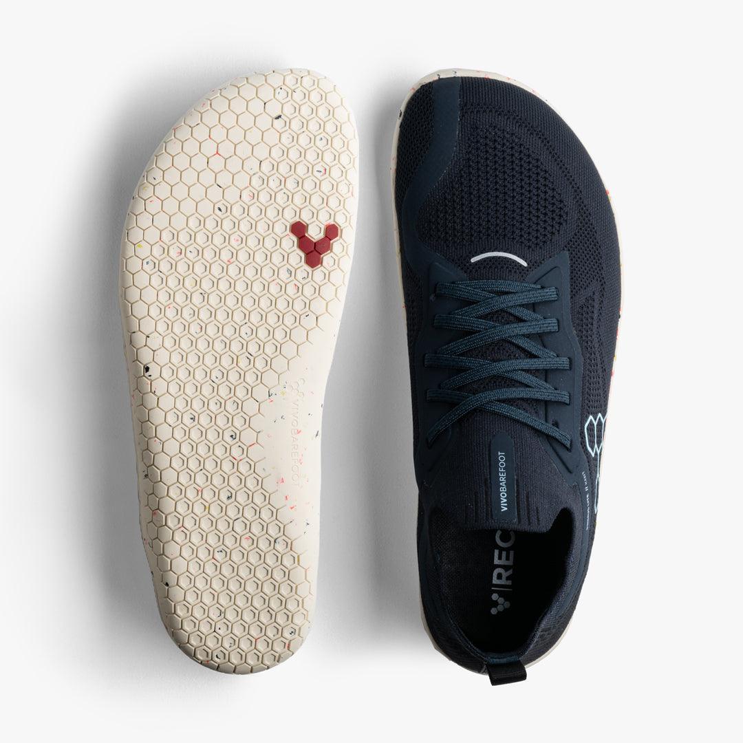 Vivobarefoot Primus Lite Knit Mens Midnight - Vivobarefoot ZA