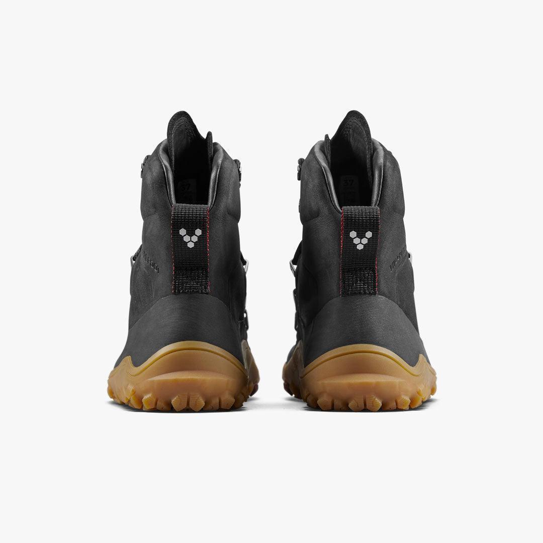 Vivobarefoot Tracker Leather AT Womens Obsidian - Vivobarefoot ZA
