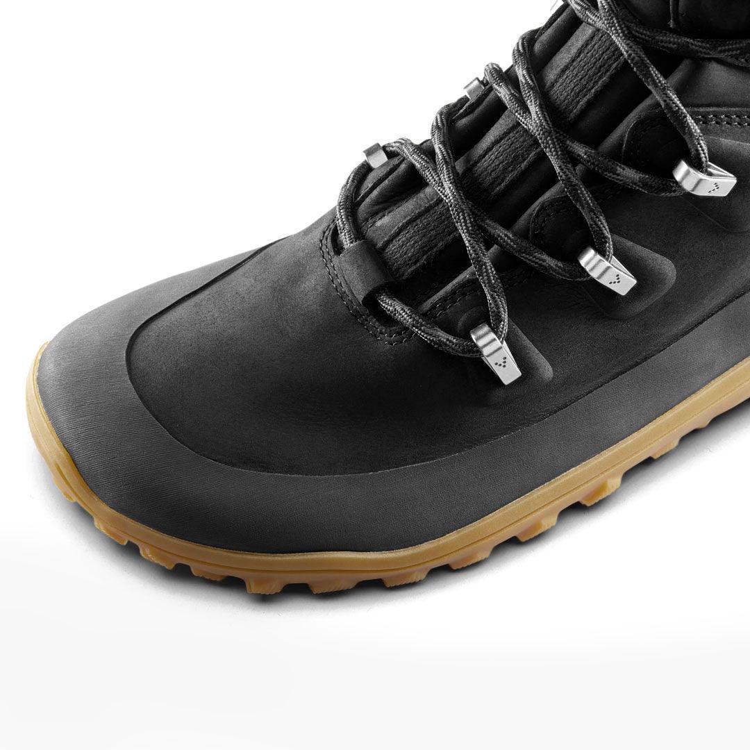 Vivobarefoot Tracker Leather AT Womens Obsidian - Vivobarefoot ZA