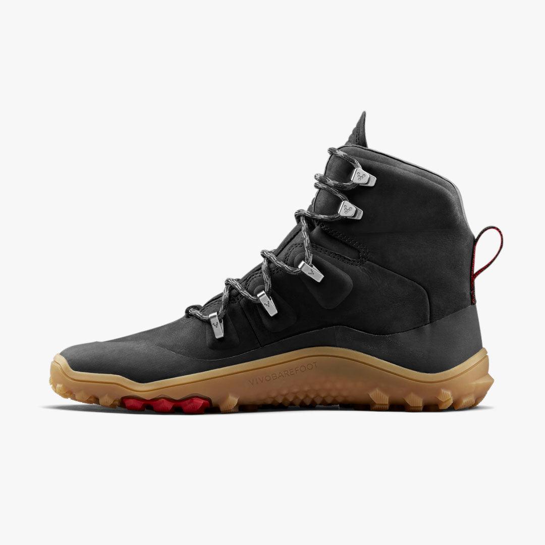 Vivobarefoot Tracker Leather AT Womens Obsidian - Vivobarefoot ZA