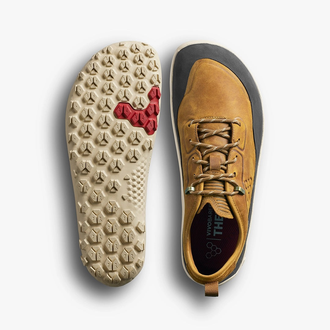 Vivobarefoot Tracker Leather AT Low Mens Acorn