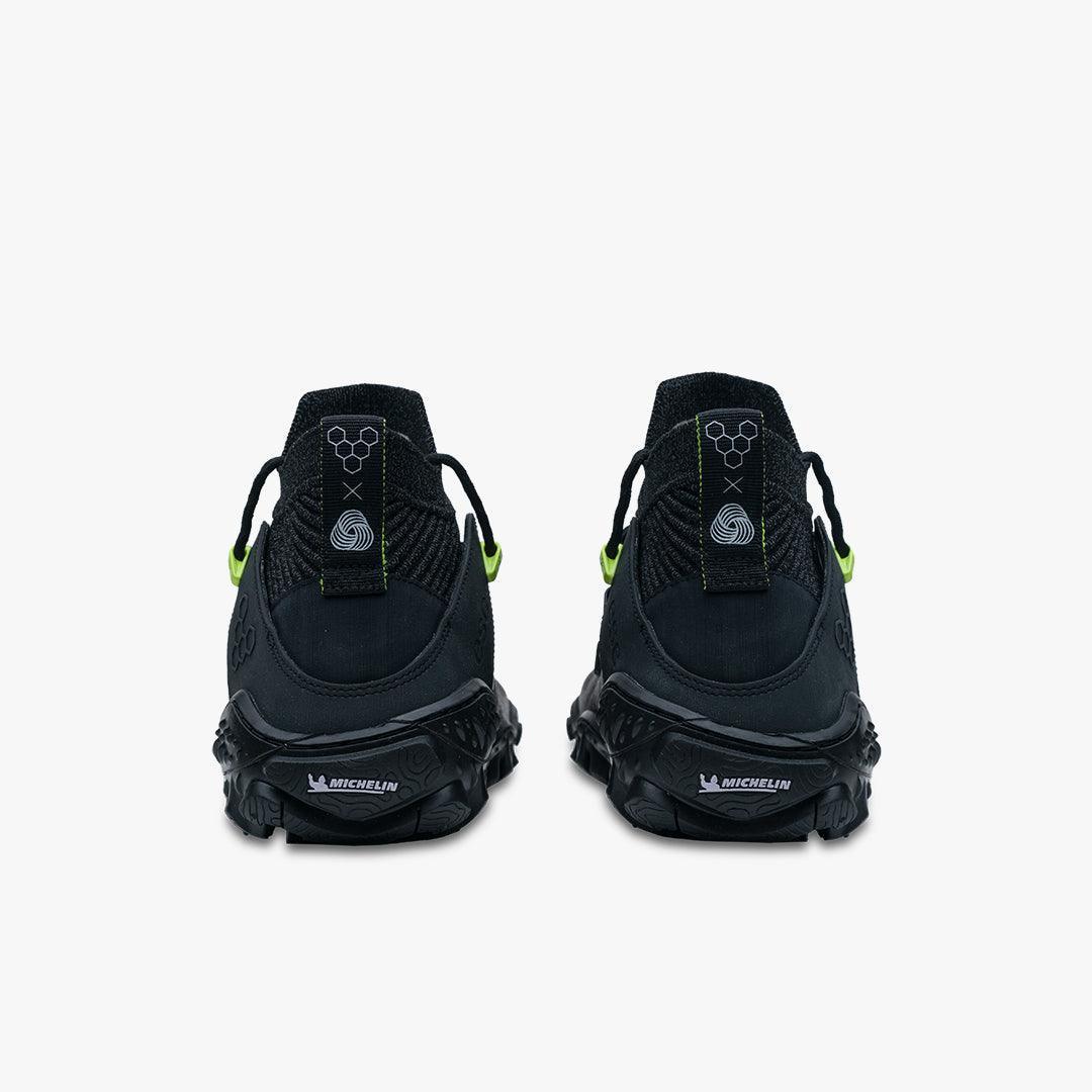 Vivobarefoot Magna Forest ESC Mens Obsidian/Lime - Vivobarefoot ZA