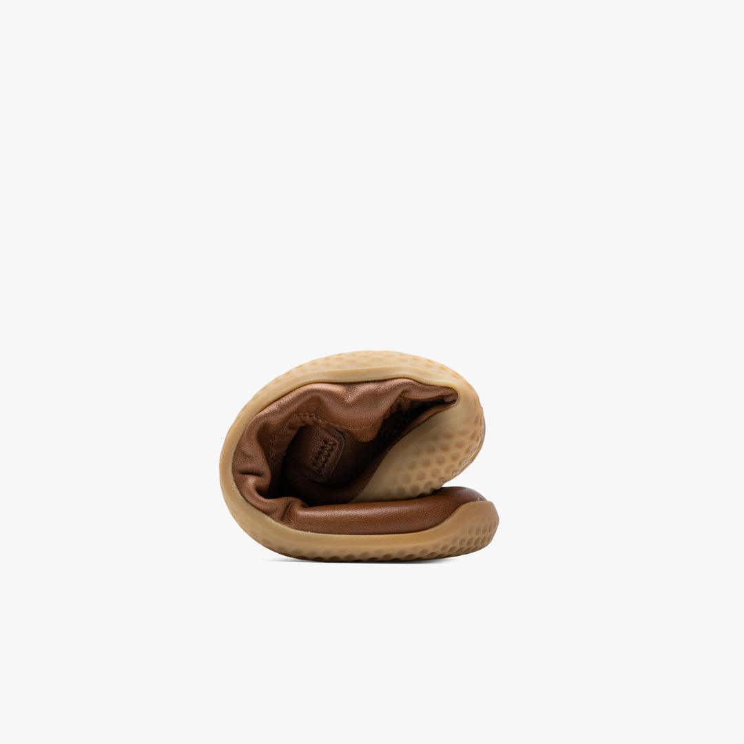 Vivobarefoot Primus Asana Yin Ballerina Womens Tan - Vivobarefoot ZA
