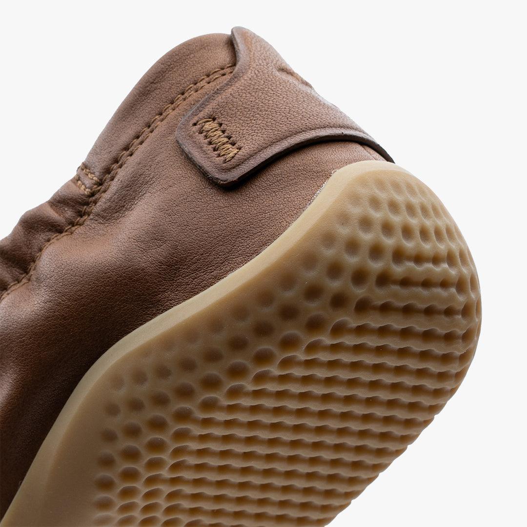 Vivobarefoot Primus Asana Yin Ballerina Womens Tan - Vivobarefoot ZA