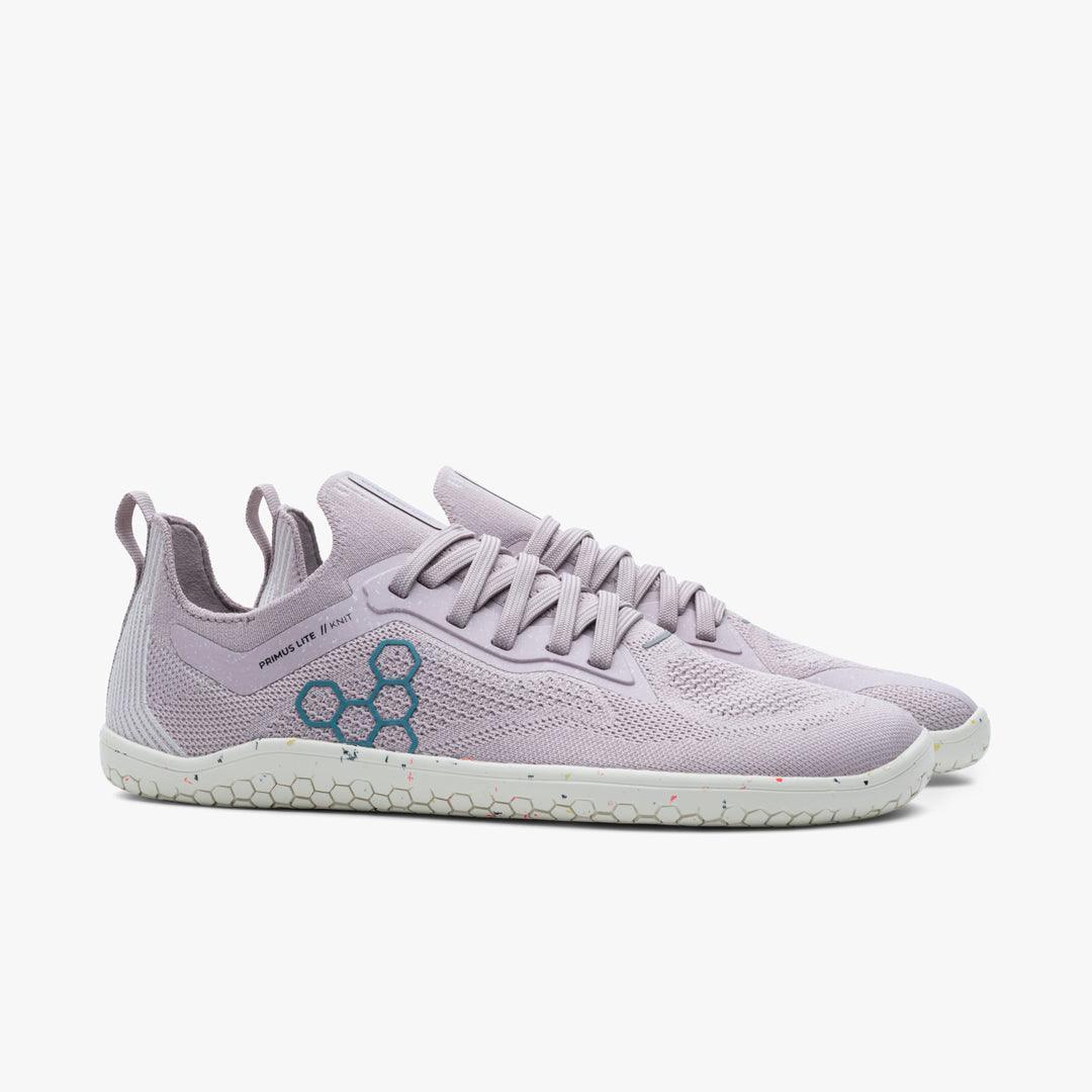 Vivobarefoot Primus Lite Knit Womens Violet Ice - Vivobarefoot ZA