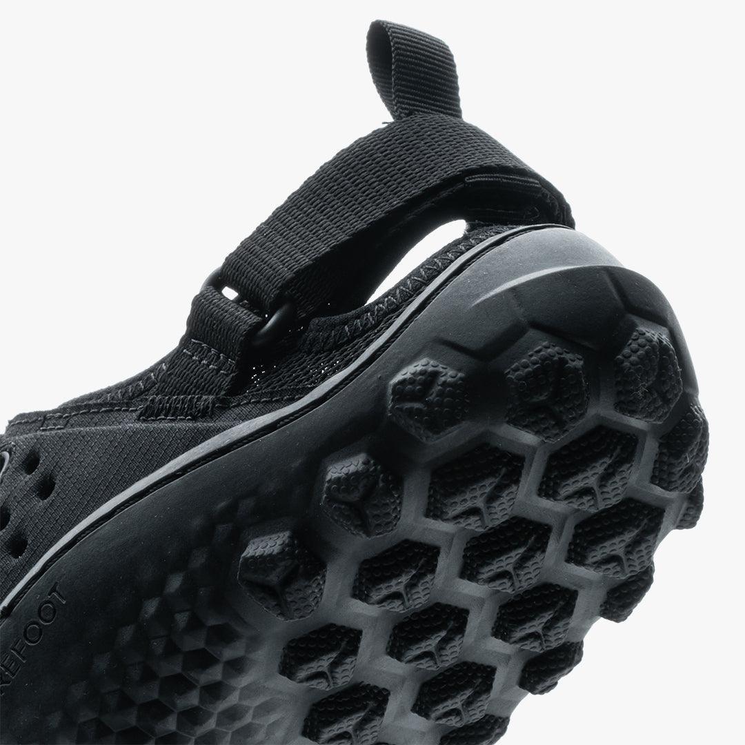 Vivobarefoot Tracker Sandal Womens Obsidian - Vivobarefoot ZA