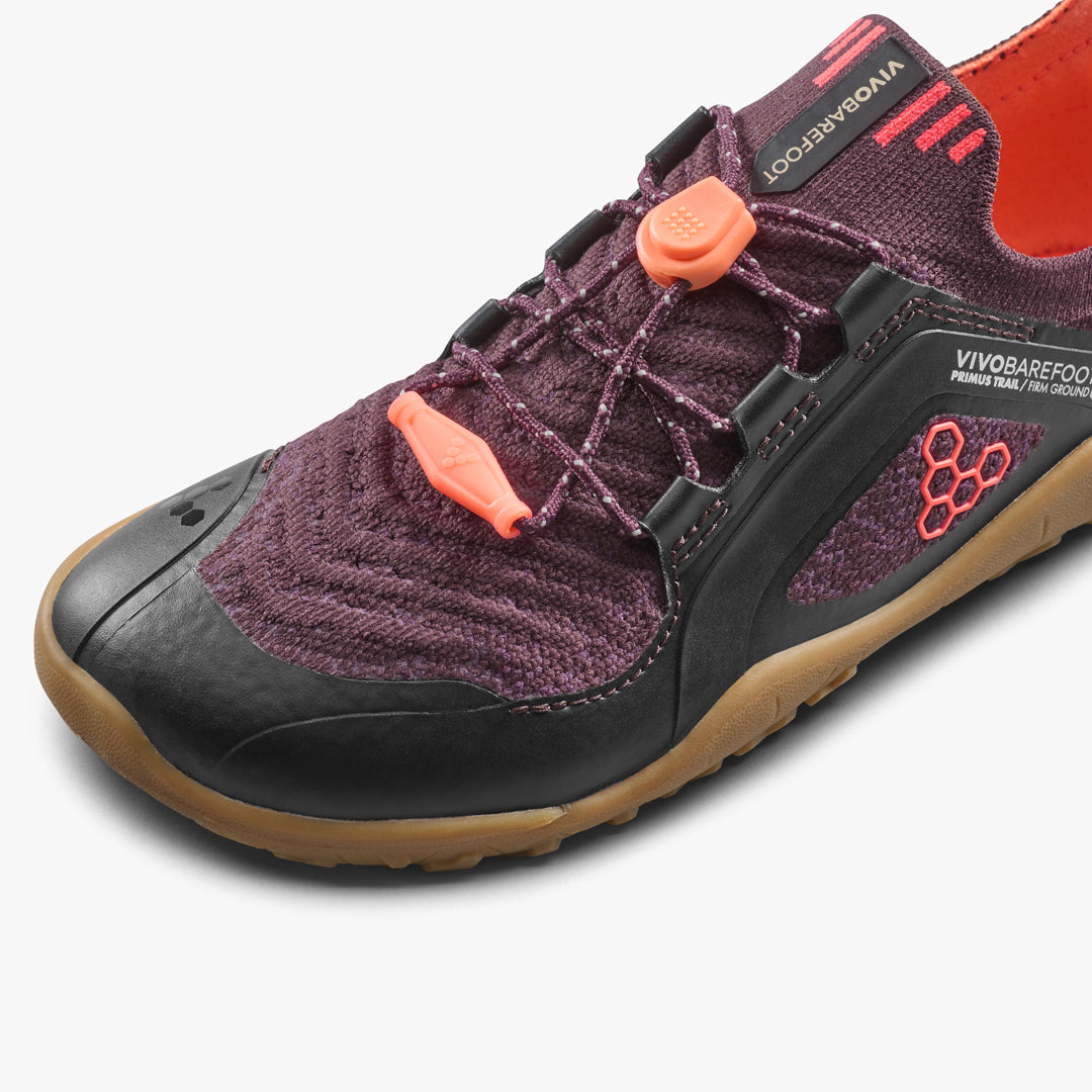 Vivobarefoot Primus Trail Knit Kids Molten Lava