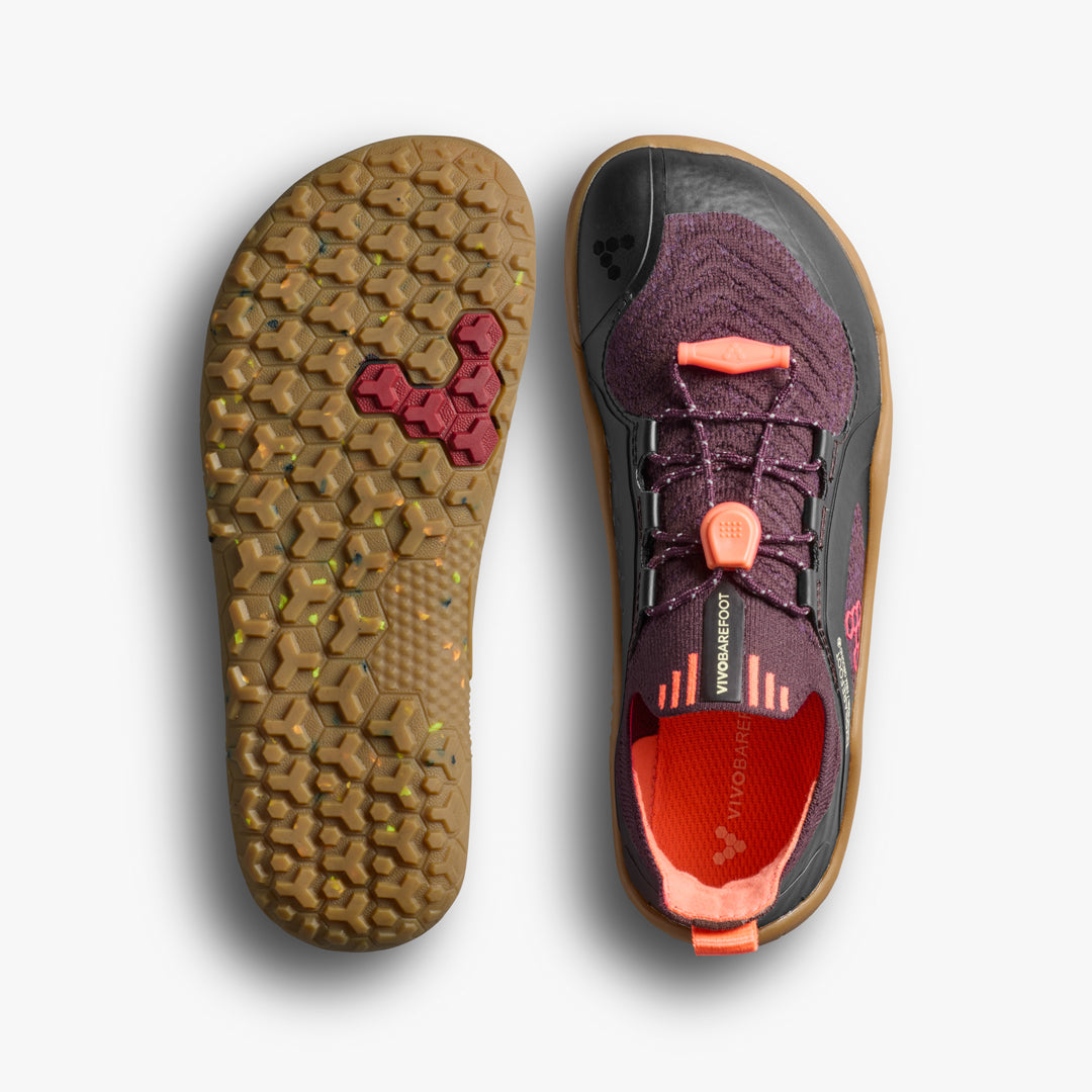 Vivobarefoot Primus Trail Knit Pre-School Molten Lava