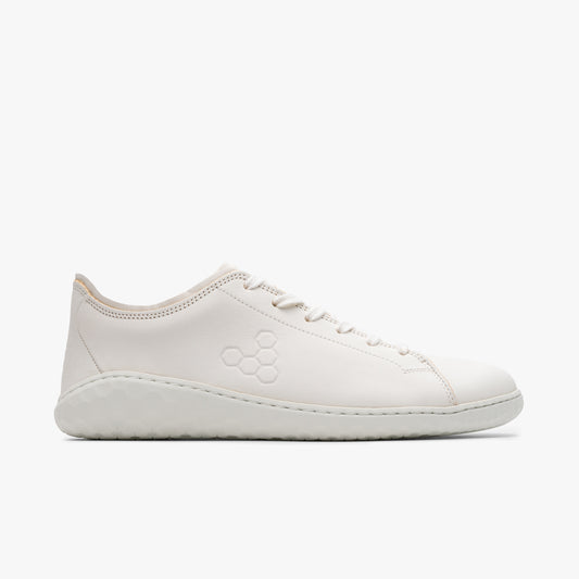 Vivobarefoot Geo Court III Womens Bright White - Vivobarefoot ZA