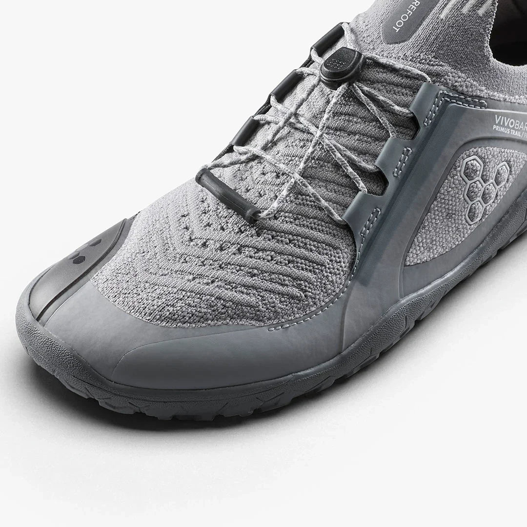 Vivobarefoot Primus Trail Knit FG Womens Storm Cloud