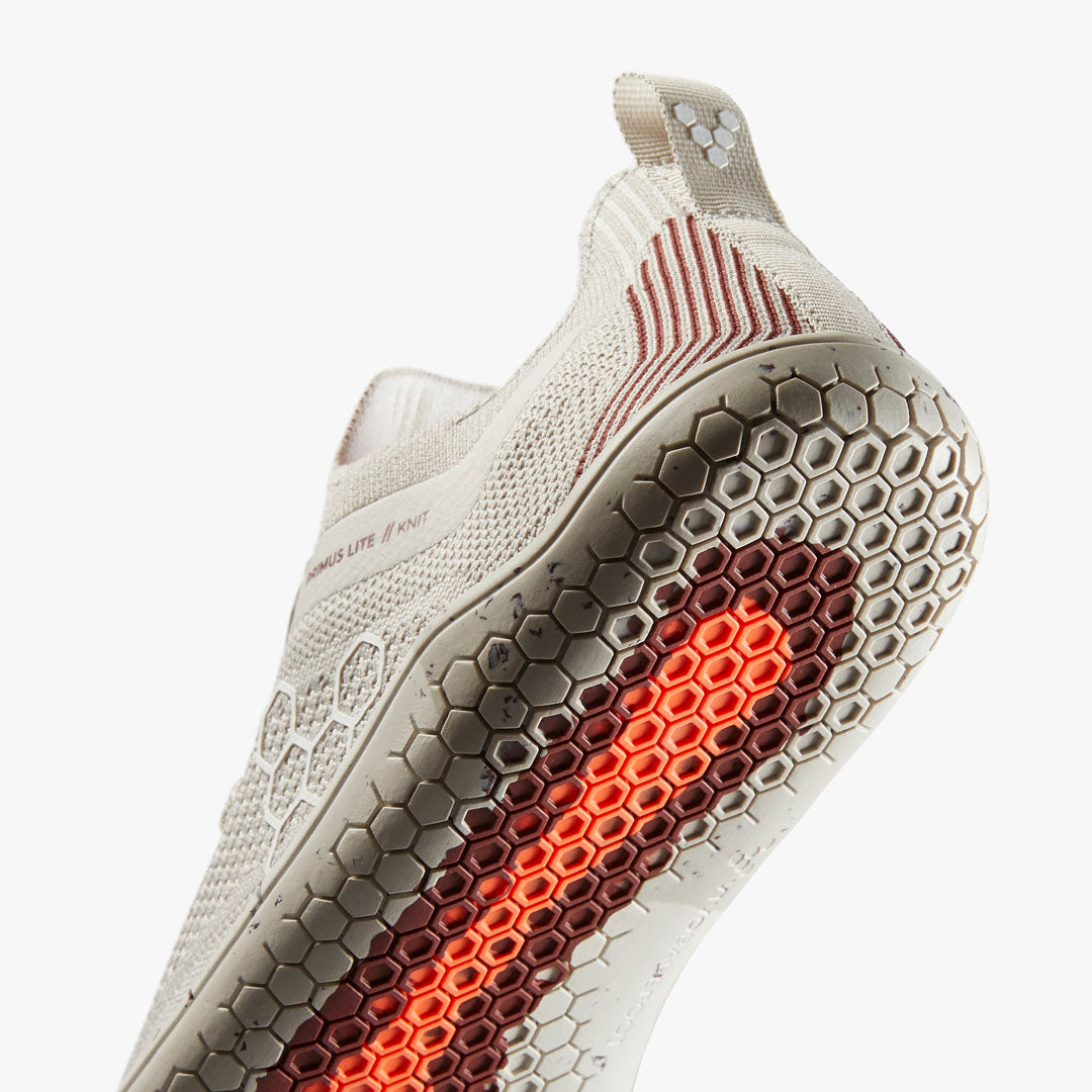 Vivobarefoot Primus Lite Knit Womens Silver Birch
