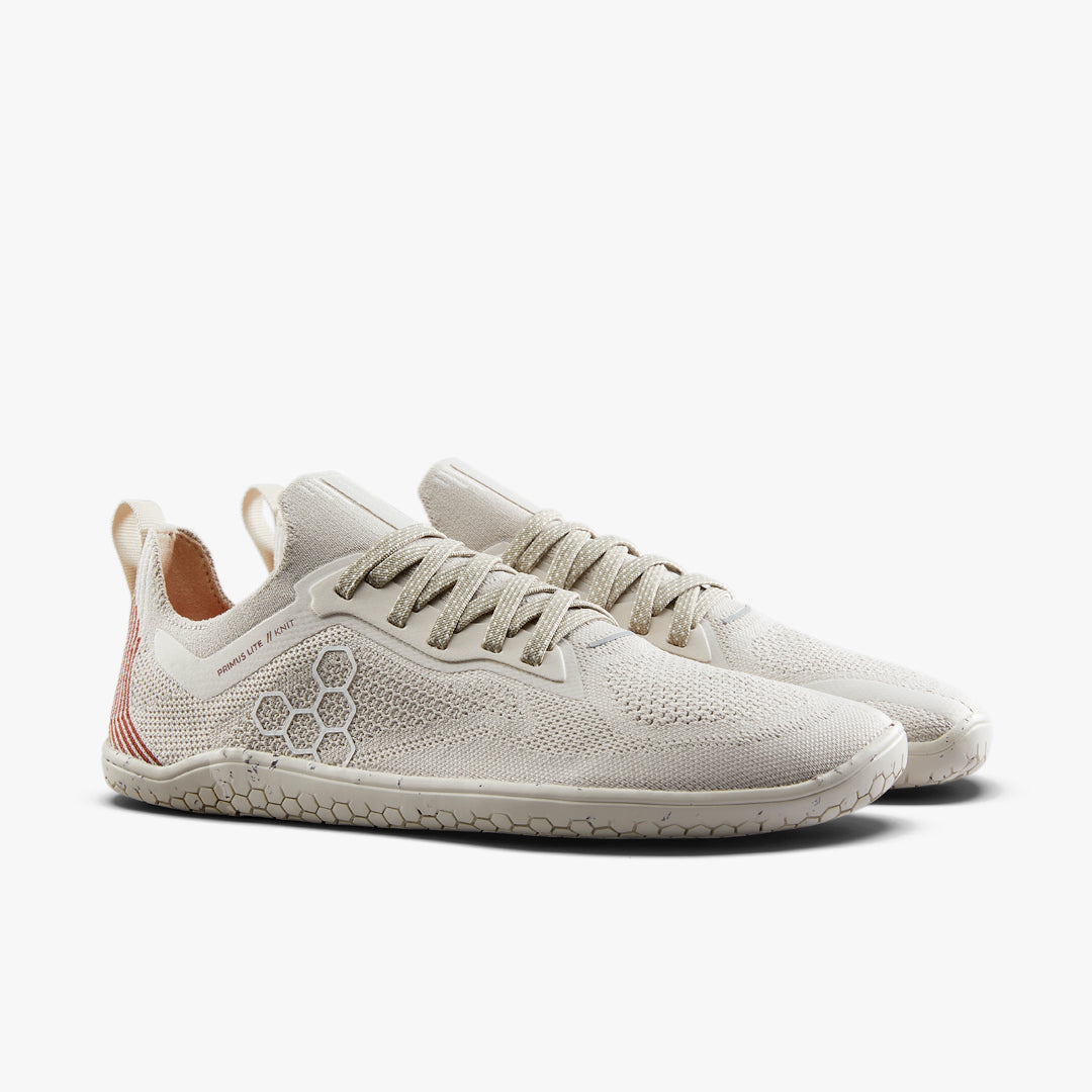 Vivobarefoot Primus Lite Knit Womens Silver Birch