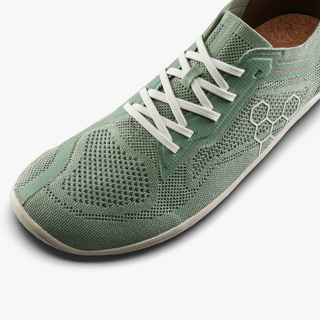 Vivobarefoot Primus Lite Knit Natural Womens Dusty Green
