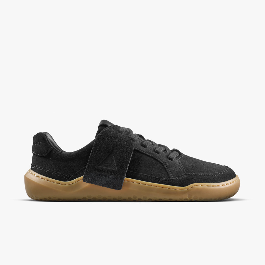 Vivobarefoot Gobi Sneaker Suede MLG Womens Obsidian