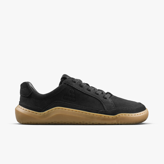 Vivobarefoot Gobi Sneaker Suede MLG Mens Obsidian