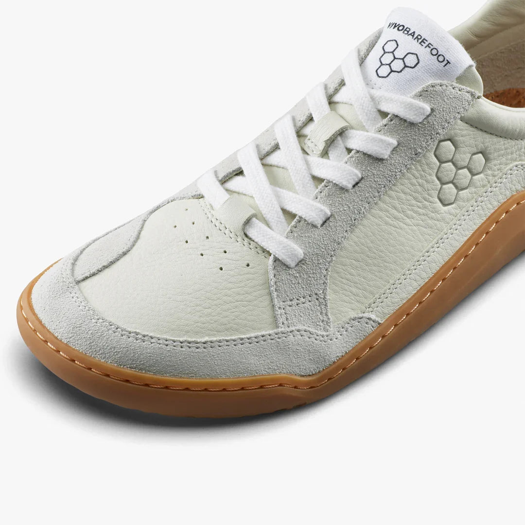 Vivobarefoot Gobi II Sneaker Leather Womens Limestone Dusty Green