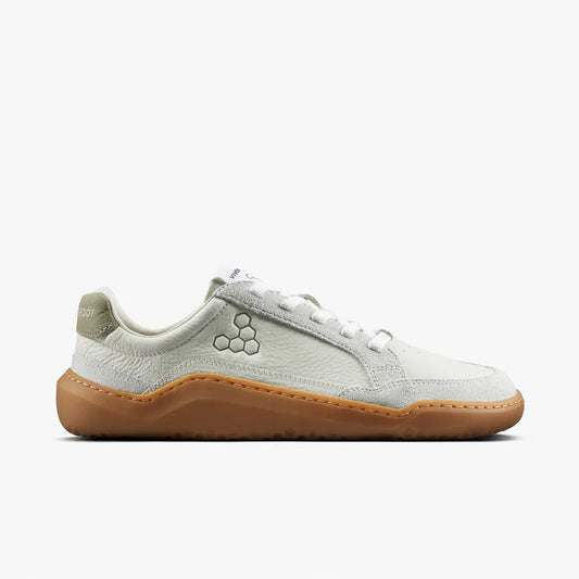 Vivobarefoot Gobi II Sneaker Leather Womens Limestone Dusty Green
