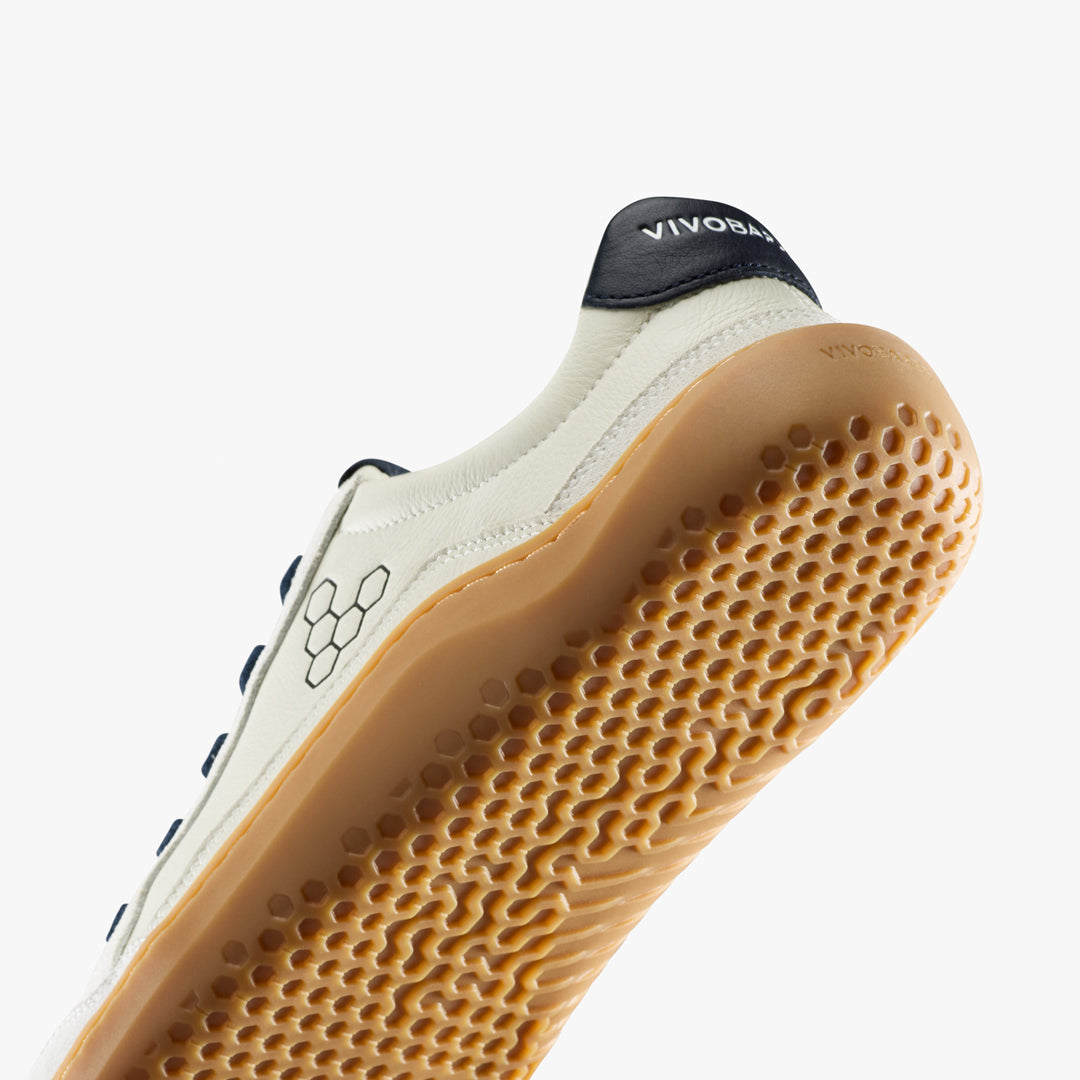 Vivobarefoot Gobi III Sneaker Leather Mens Limestone/Seaborne