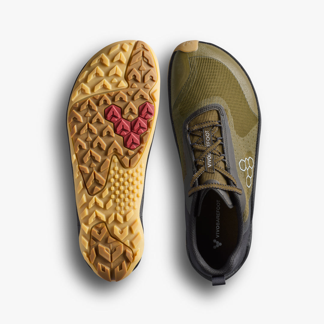 Vivobarefoot Primus Trail Flow Womens Dark Olive