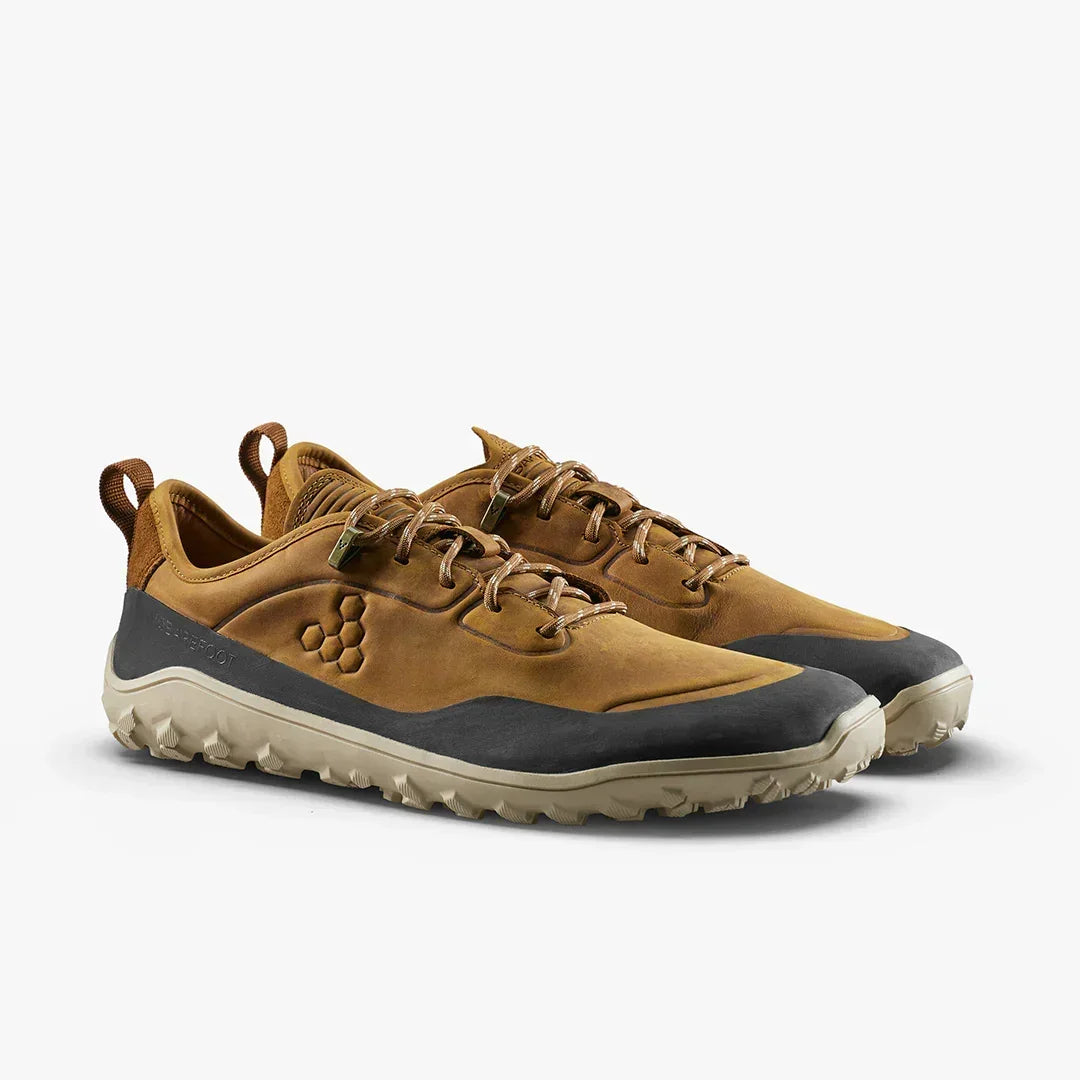 ［未使用級］VIVOBARE FOOT トレッキングシューズ 41 Vivobarefoot Tracker Leather AT Low Womens Acorn – Vivobarefoot ZA