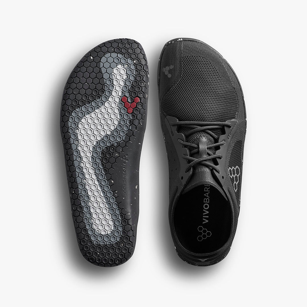 Vivobarefoot Primus Lite 3.5 Womens Obsidian