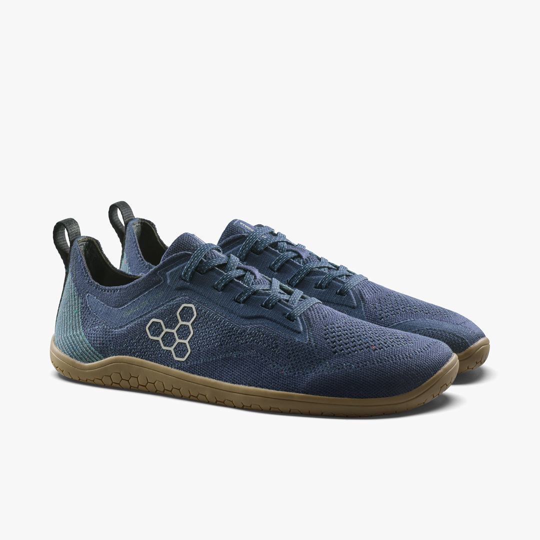 Vivobarefoot Primus Lite Knit Natural Womens Deep Ocean