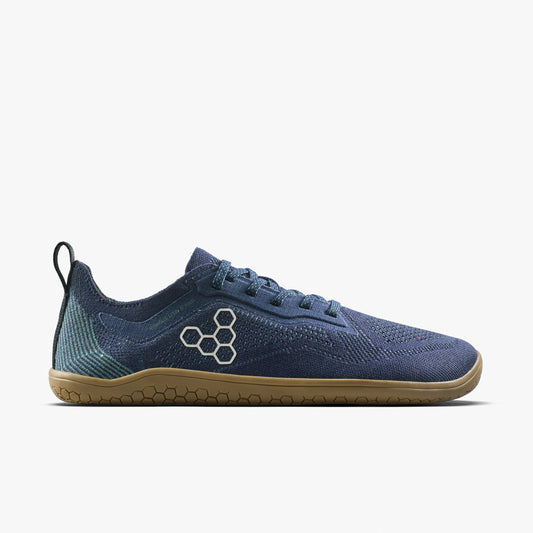 Vivobarefoot Primus Lite Knit Natural Mens Deep Ocean