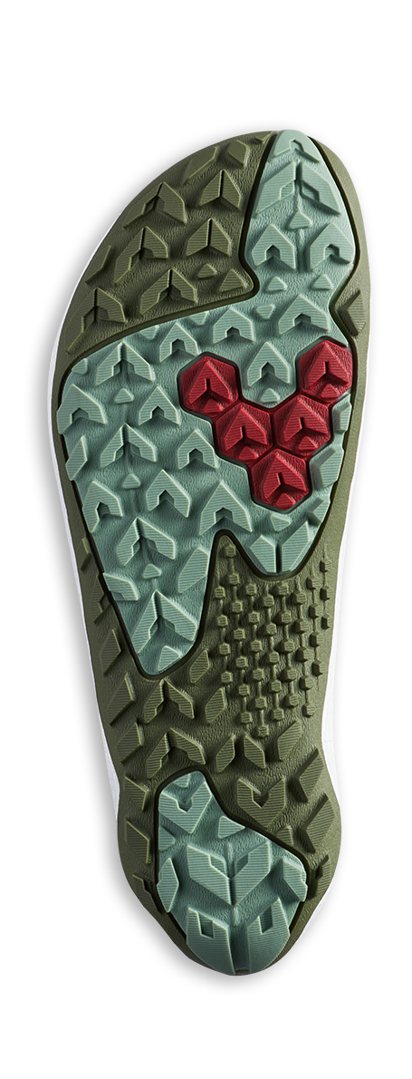 Vivobarefoot Primus Trail Flow Mid Mens Glacial Green