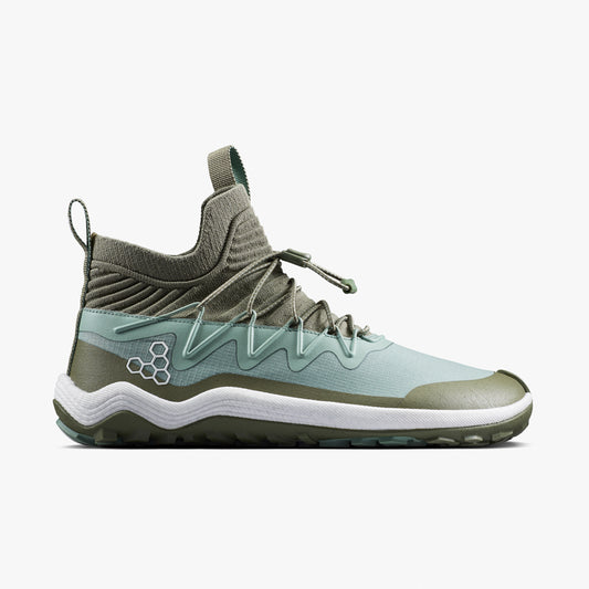 Vivobarefoot Primus Trail Flow Mid Womens Glacial Green