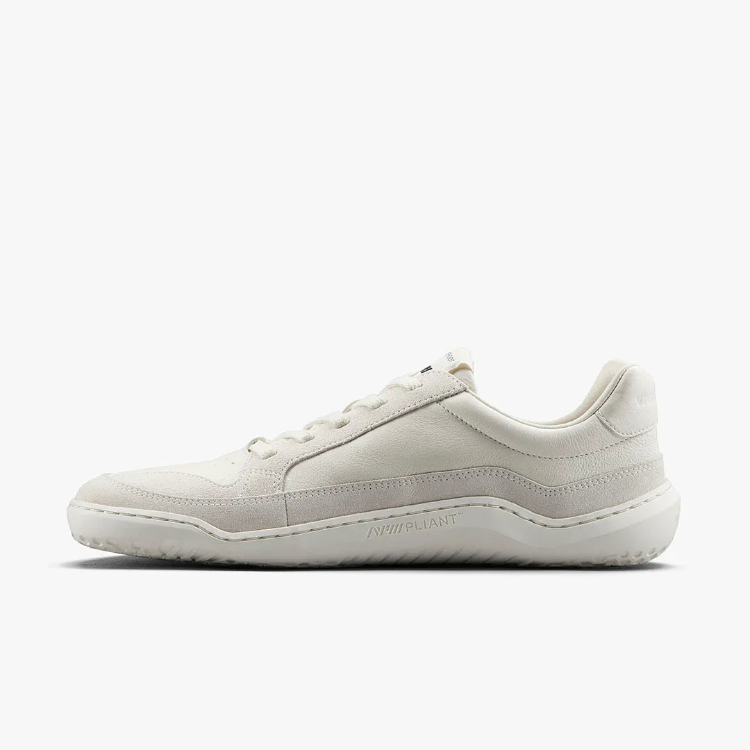 Vivobarefoot Gobi II Sneaker Leather Mens Limestone – Vivobarefoot ZA
