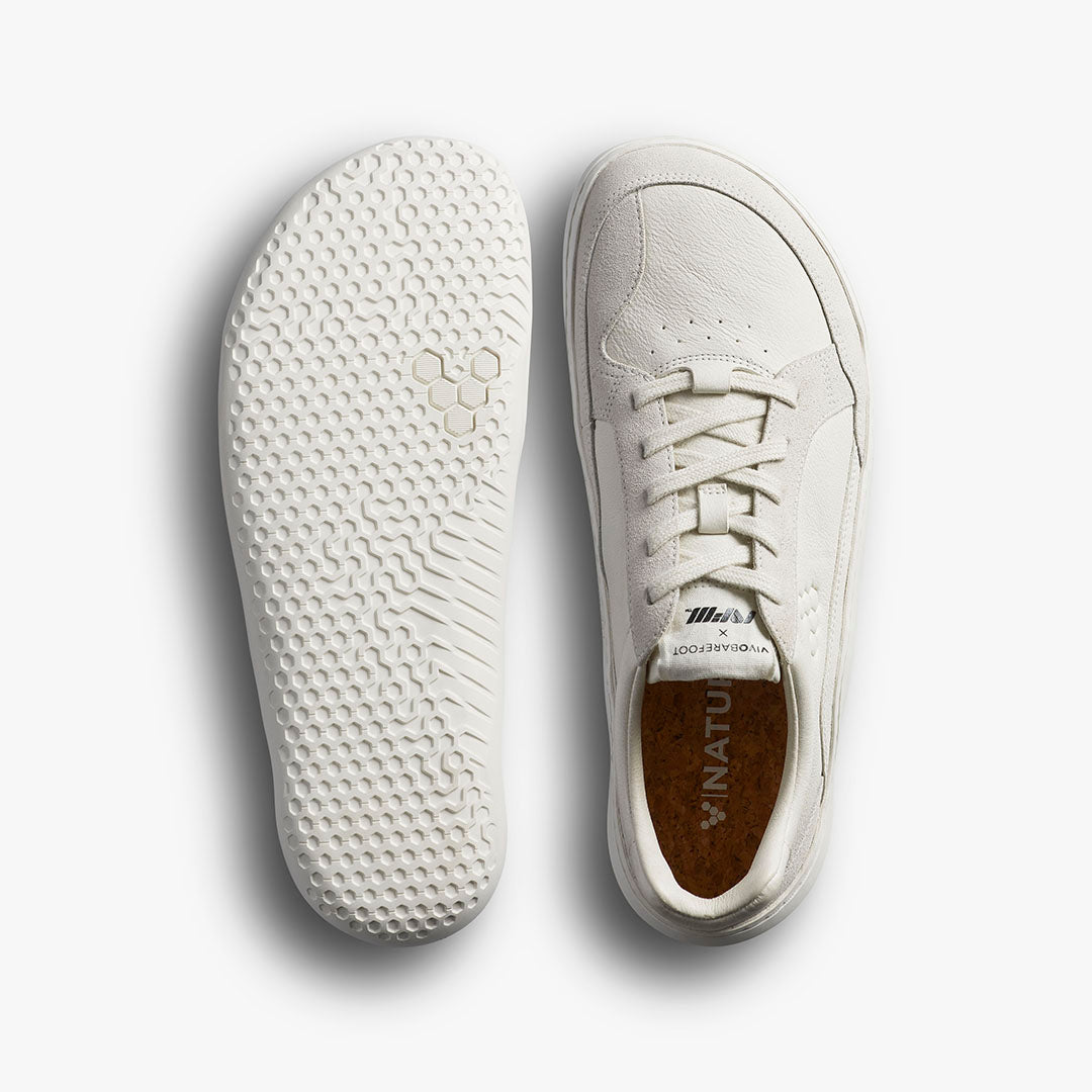 Vivobarefoot Gobi II Sneaker Leather Mens Limestone