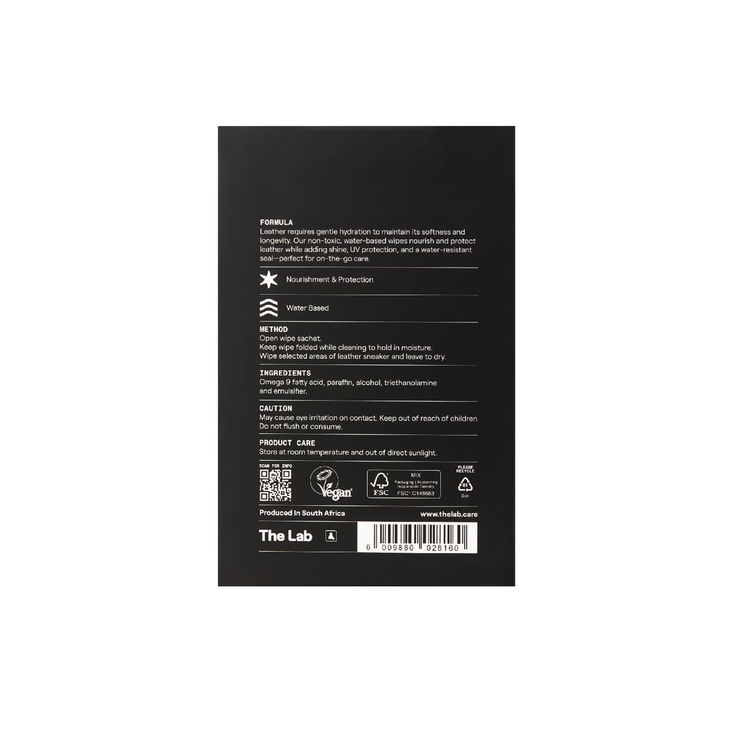 The Lab Leather Wipes – 12 Pack