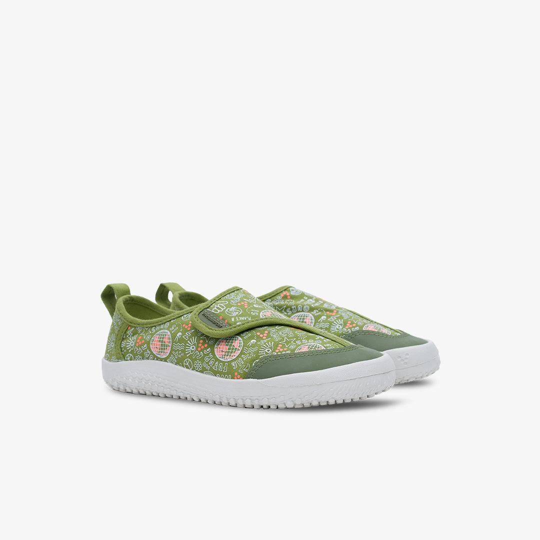 Vivobarefoot Gaia Kids Jungle Green[Arriving ETA: 10/12/23] - Vivobarefoot ZA