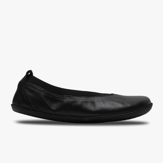 Vivobarefoot Opanka Ballerina Womens Obsidian - Vivobarefoot ZA