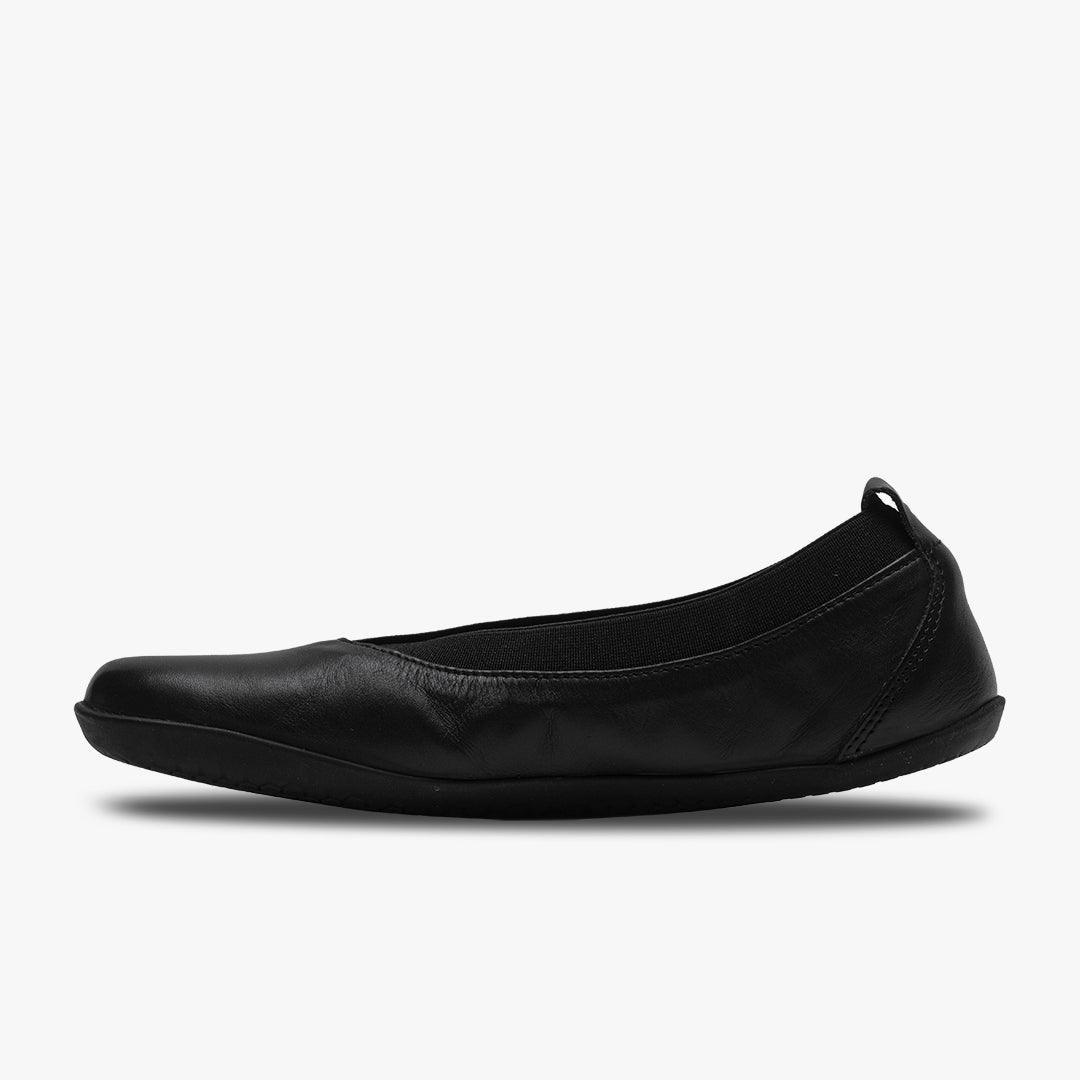 Vivobarefoot Opanka Ballerina Womens Obsidian - Vivobarefoot ZA