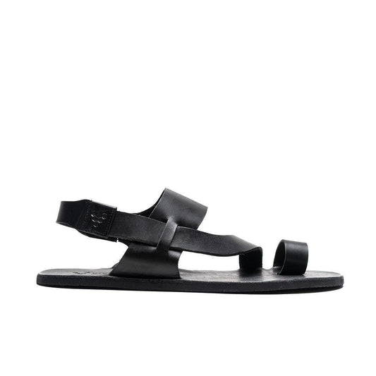 Vivobarefoot Opanka Sandal Womens Black - Vivobarefoot ZA