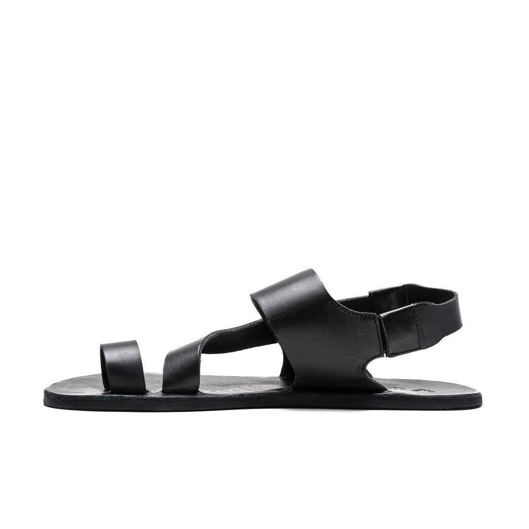 Vivobarefoot Opanka Sandal Womens Black - Vivobarefoot ZA