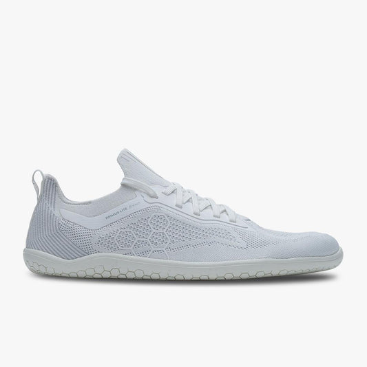 Vivobarefoot Primus Lite Knit Mens Bright White - Vivobarefoot ZA