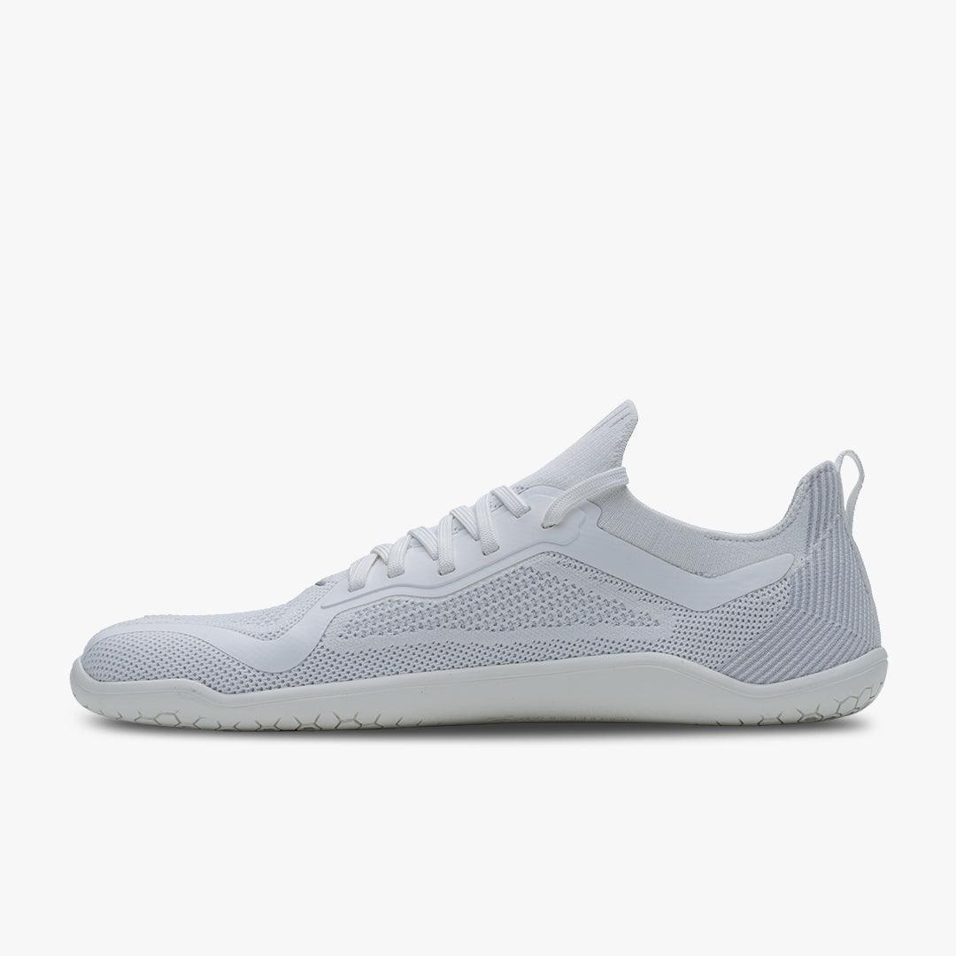 Vivobarefoot Primus Lite Knit Mens Bright White - Vivobarefoot ZA