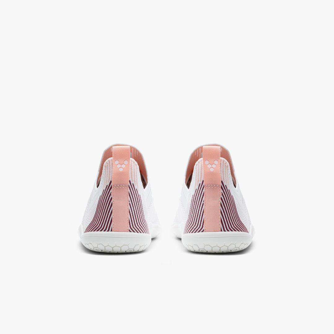 PREORDER: Vivobarefoot Primus Lite Knit Womens White/Peach Melba (ETA: EARLY JUNE) - Vivobarefoot ZA