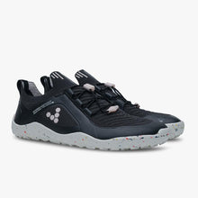 Load image into Gallery viewer, Vivobarefoot Primus Trail Knit Womens Obsidian/Petal Pink - Vivobarefoot ZA
