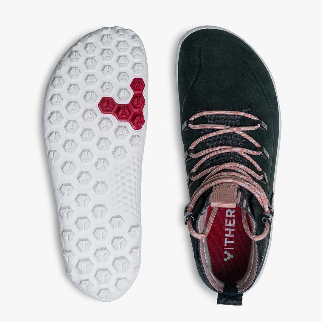 Vivobarefoot Tracker Decon FG2 Womens Obsidian/Misty Rose - Vivobarefoot ZA